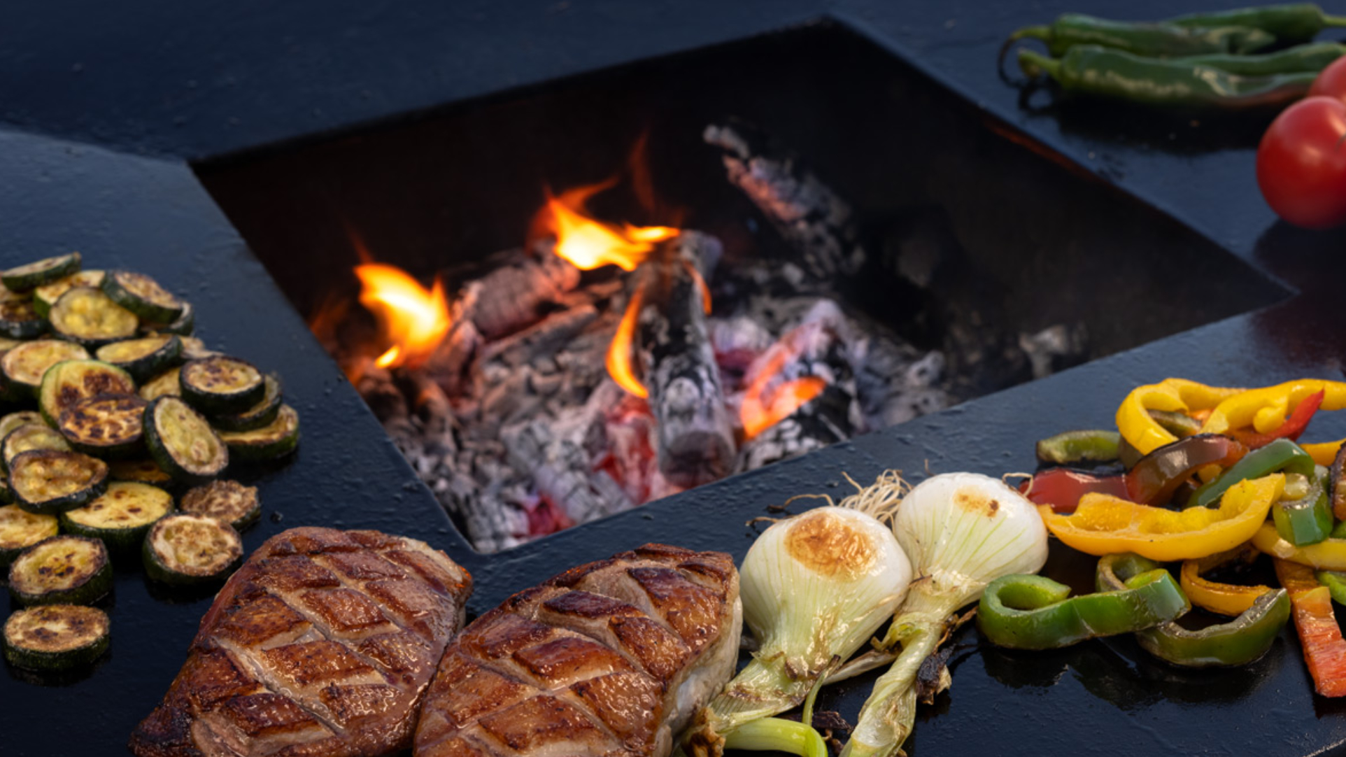 Cuisson au feu de bois